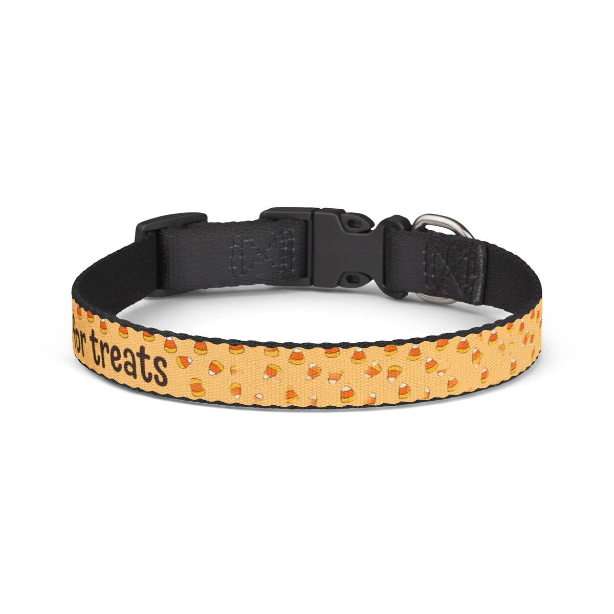 Tricks for Treats Halloween Clip-On Dog Collar
