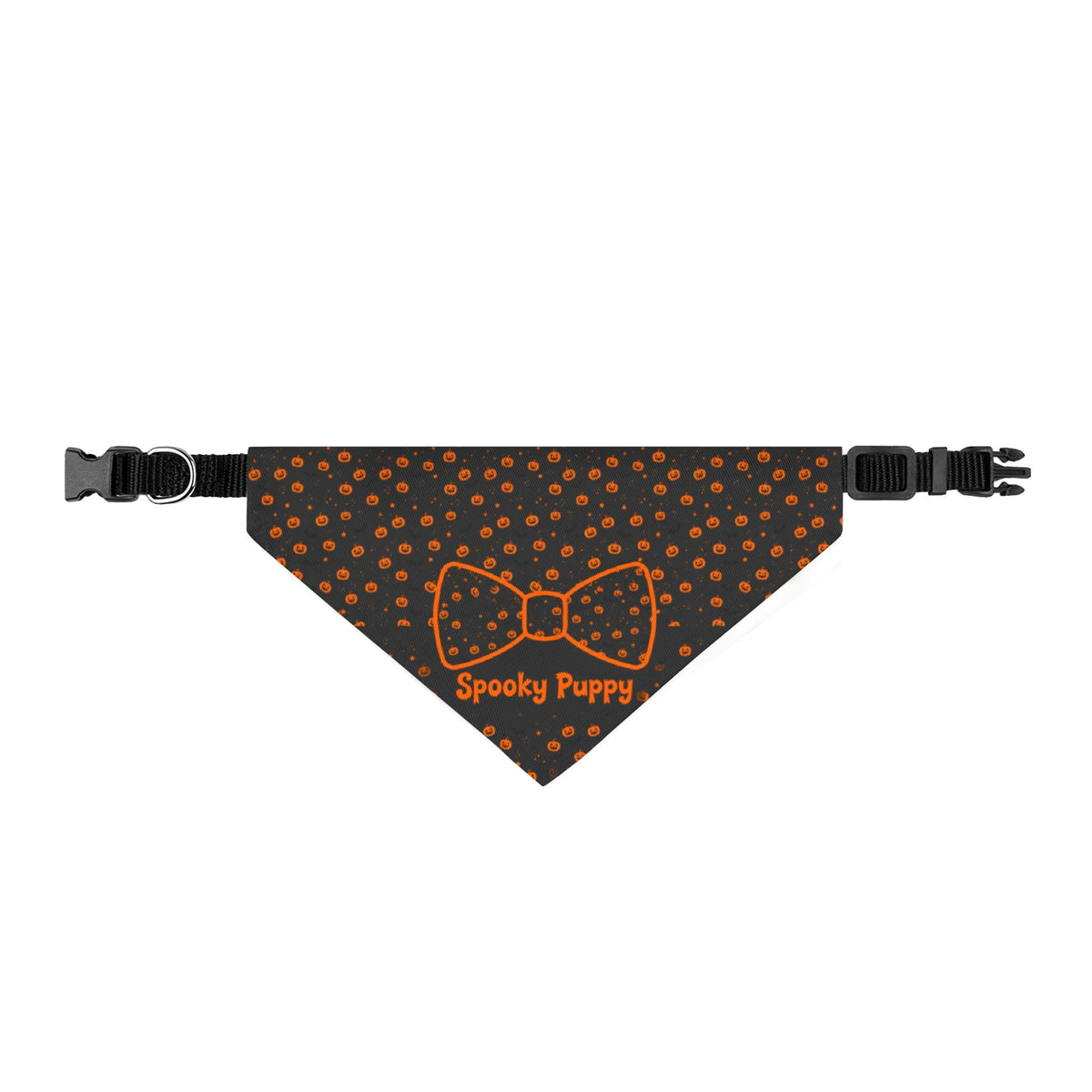 Spooky Puppy Halloween Clip-On Dog Bandana
