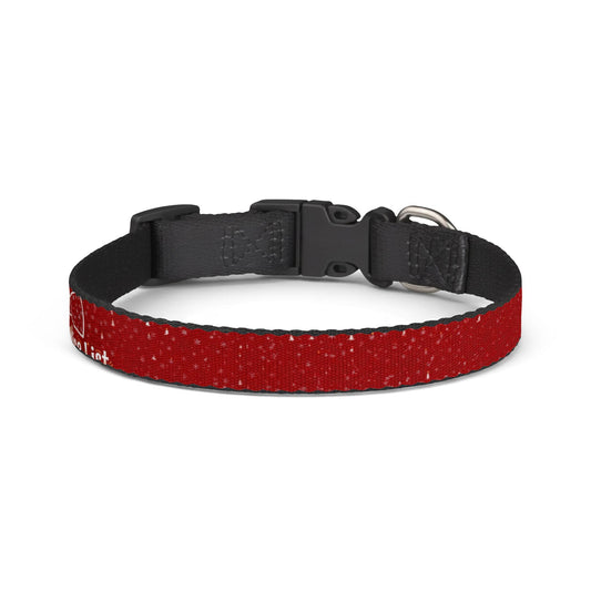 Santa's Nice List Christmas Clip-On Dog Collar