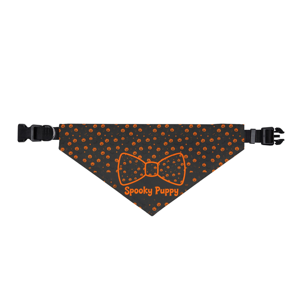 Spooky Puppy Halloween Clip-On Dog Bandana