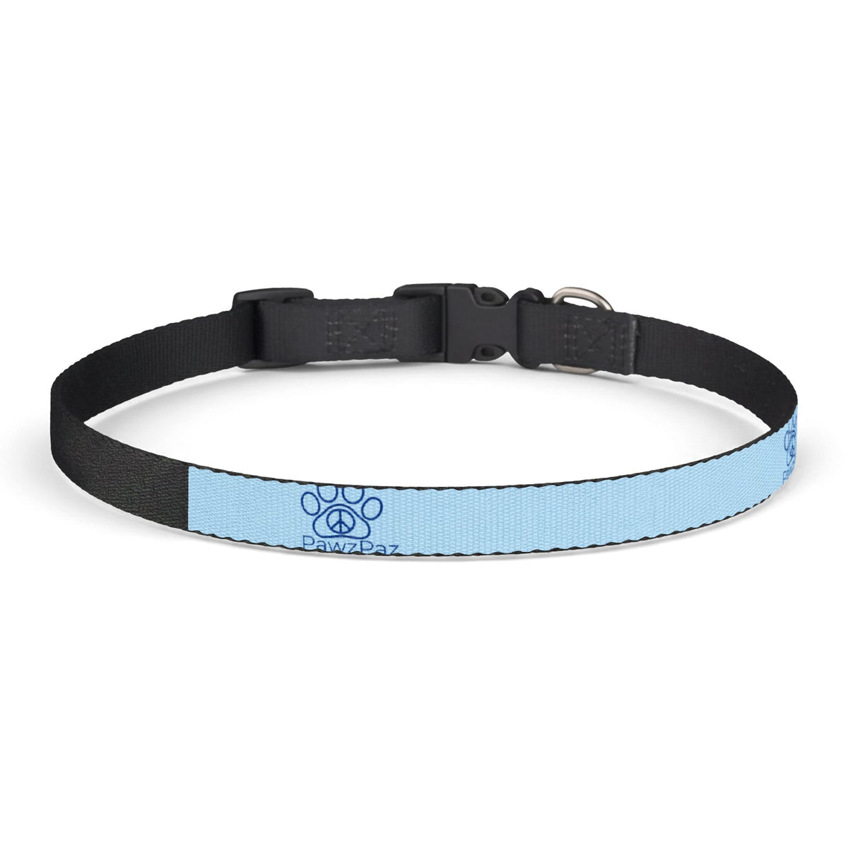 PawzPaz for Boy Dogs Blue Clip-On Dog Collar