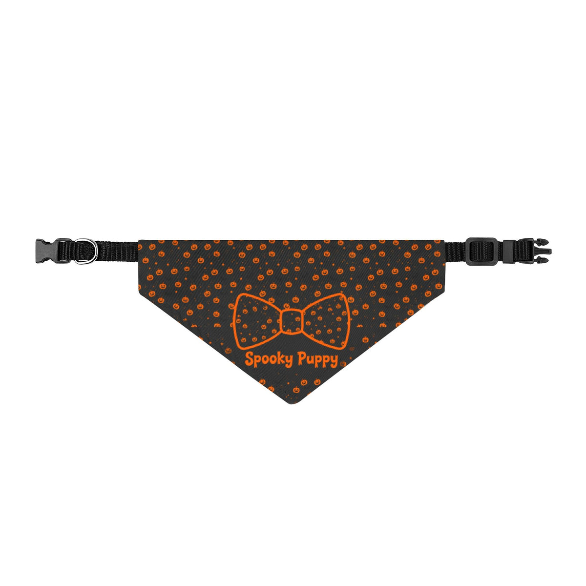Spooky Puppy Halloween Clip-On Dog Bandana