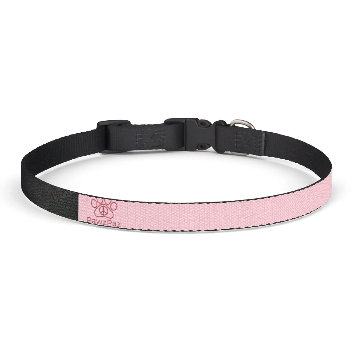 PawzPaz for Girl Dogs Pink Clip-On Dog Collar